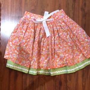 Matilda Jane for floral cotton skirt. Size girls 10